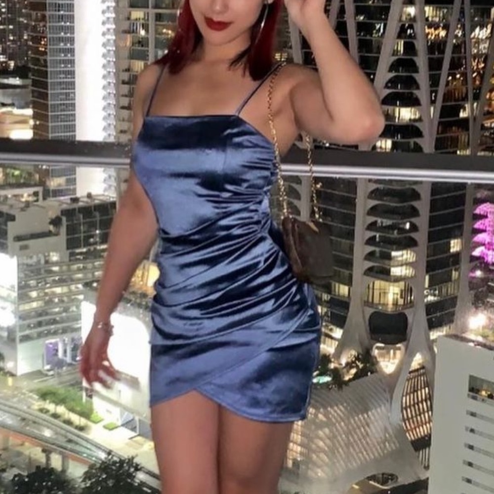 Bodycon Spaghetti Strap Mini Dress